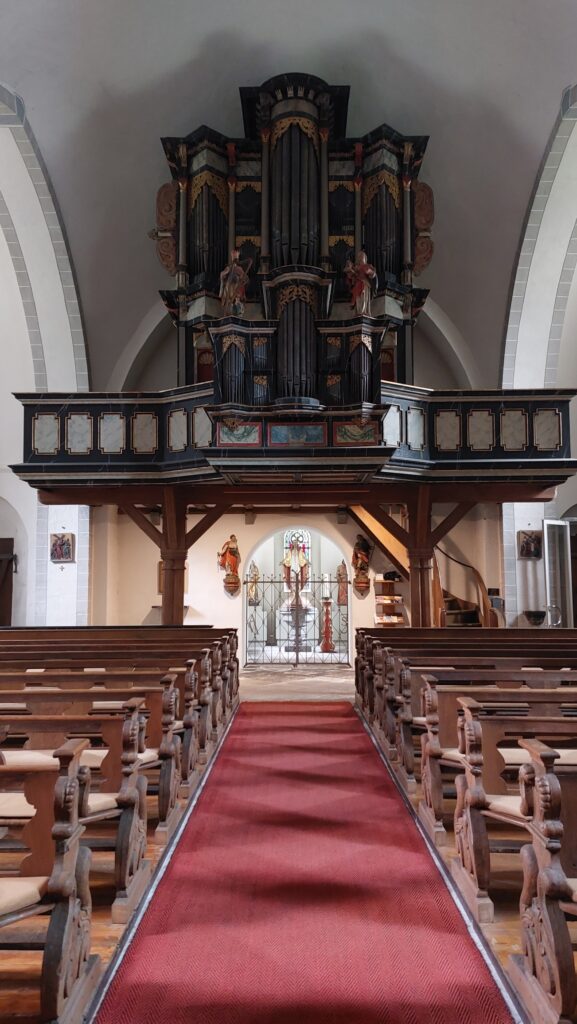 St. Pankratius Hoinkhausen Orgelansicht