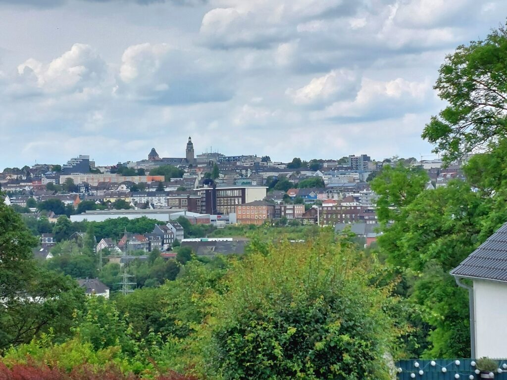 Stadtansicht Remscheid von Mannesmannn aus